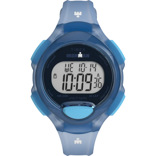 TW5M65800 Reloj Timex Ironman Mujer Correa Caucho Azul