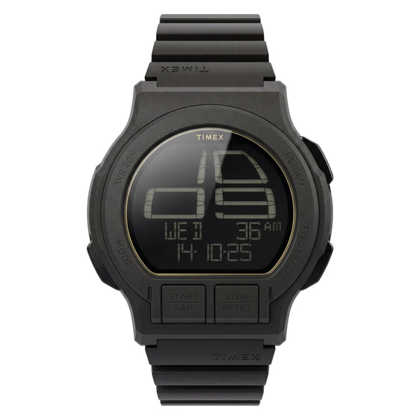 TW5M74000 Reloj Timex Retroware de caballero correa de caucho negro