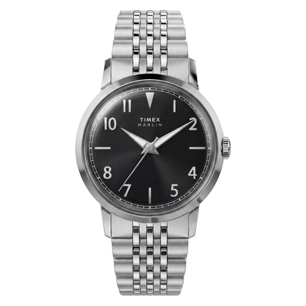 TW6A04200 Reloj Timex Marlin unisex correa de metal plateado