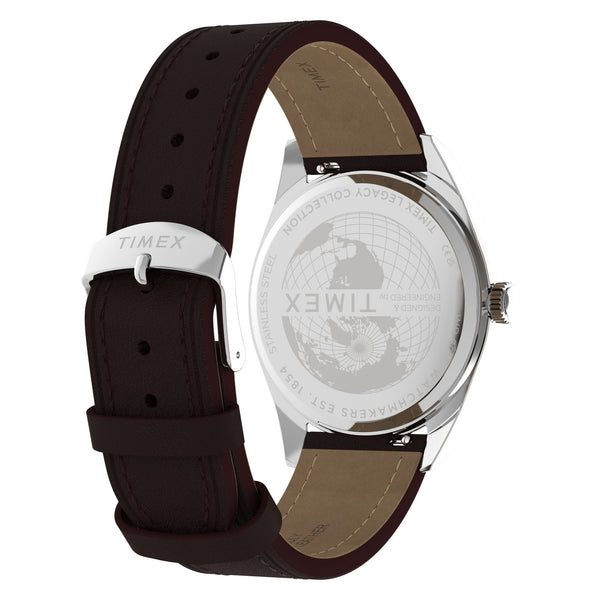TWG068800 Reloj Timex Trend de caballero correa de cuero - Cuero Marrón