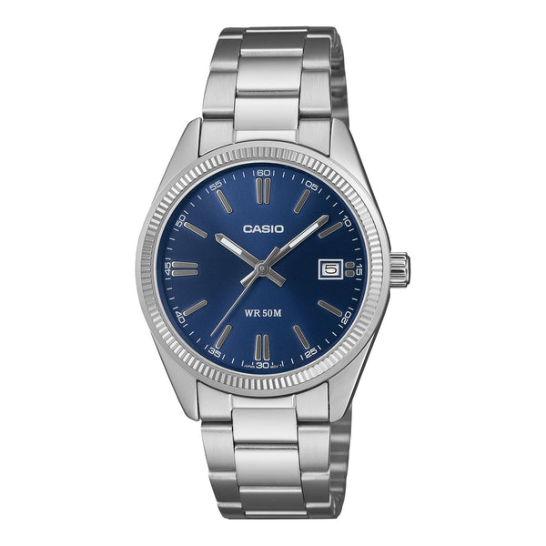 UTP-1302PD-2A1V Reloj Casio Unisex correa de metal - Acero Inoxidable Plateado