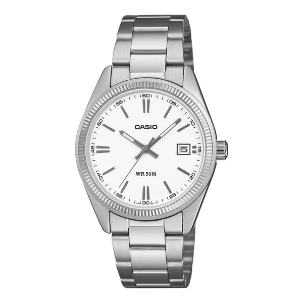 UTP-1302PD-7AV Reloj Casio de hombre correa de metal — original con garantía, La Relojería GT