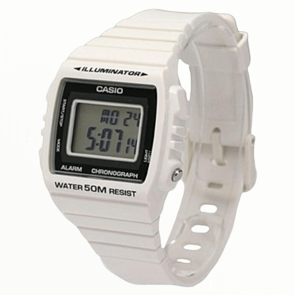 W-215H Reloj Casio Illuminator Hombre Resina Blanco