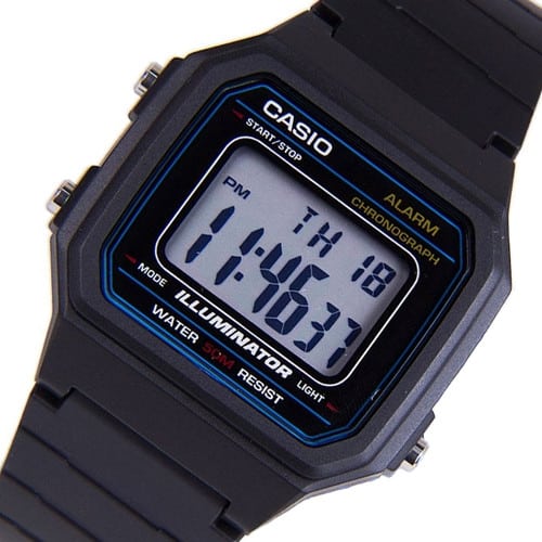W-217H-1AV Reloj Casio para Hombre, Vintage Clásico Illuminator — imagen 2 de 5