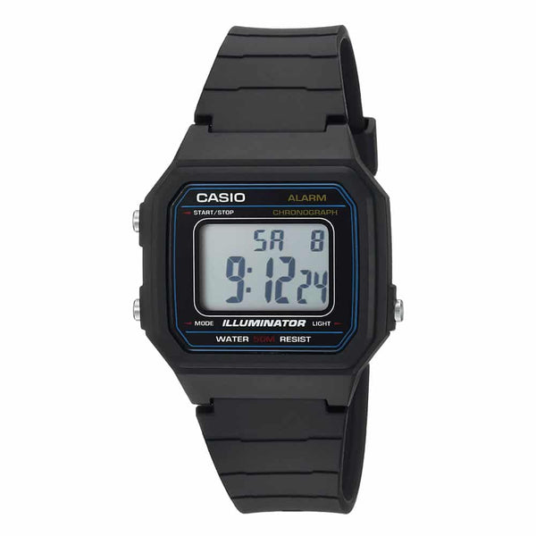 W-217H-1AV Reloj Casio para Hombre, Vintage Clásico Illuminator — original con garantía, La Relojería GT