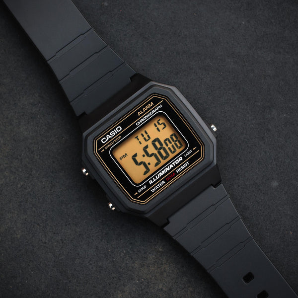 W-217H-9AV Reloj Casio para Caballero, Vintage Clásico Illuminator — imagen 2 de 3