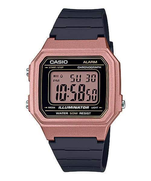 W-217HM-5AV Reloj Casio para Hombre, Vintage Clásico Illuminator 43 mm — original con garantía, La Relojería GT