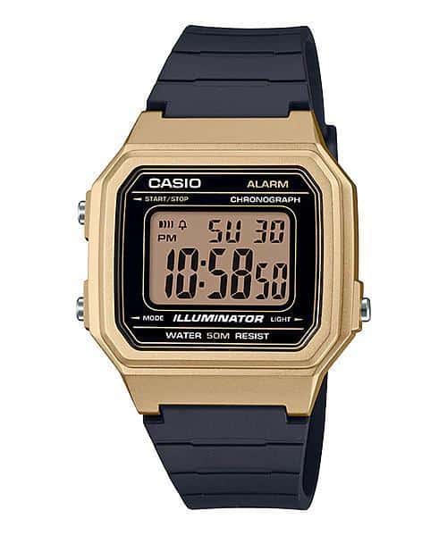 W-217HM-9AV Reloj Casio Unisex, Vintage Clásico Illuminator — original con garantía, La Relojería GT