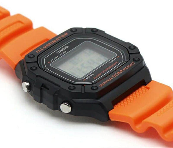 W-218H-4B2V Reloj Casio para Hombre, Illuminator con Cronógrafo — imagen 2 de 3
