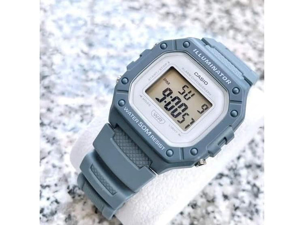 W-218HC-2AV Reloj Casio para Mujer, Illuminator con Cronógrafo — imagen 2 de 4