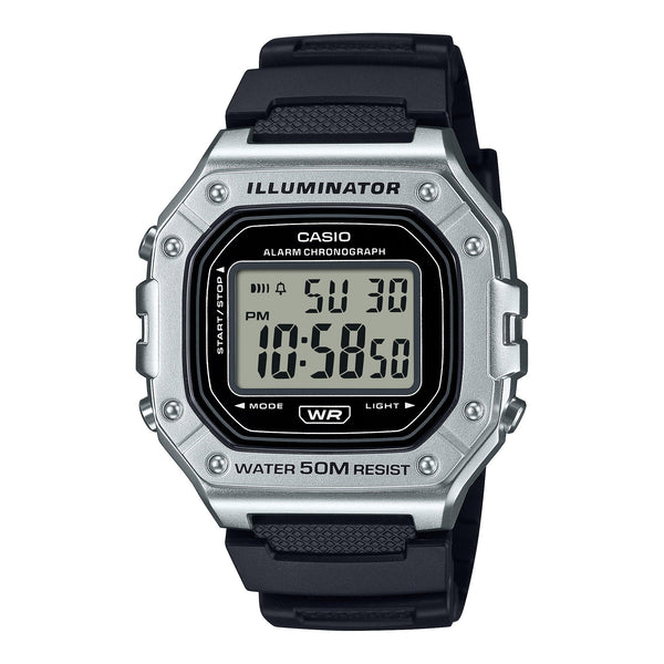 W-218HM-7AV Casio reloj Digital pulsera de resina 44 mm — original con garantía, La Relojería GT
