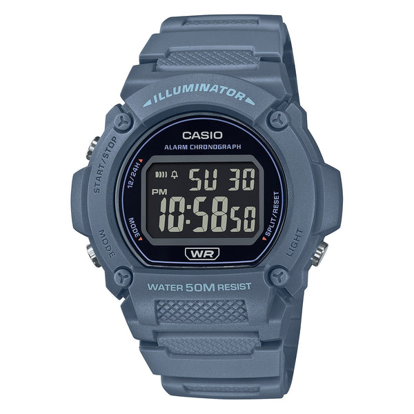 W-219HC-2BV Reloj Casio para Hombre Illuminator Alarma Cronógrafo — original con garantía, La Relojería GT