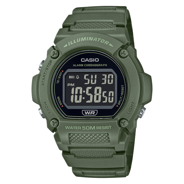 W-219HC-3BV Reloj Casio para Hombre Illuminator Alarma Cronógrafo — original con garantía, La Relojería GT