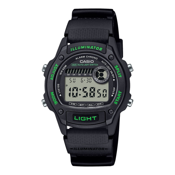 W-220H-1A3V Reloj Casio de hombre banda de caucho 43 mm — original con garantía, La Relojería GT