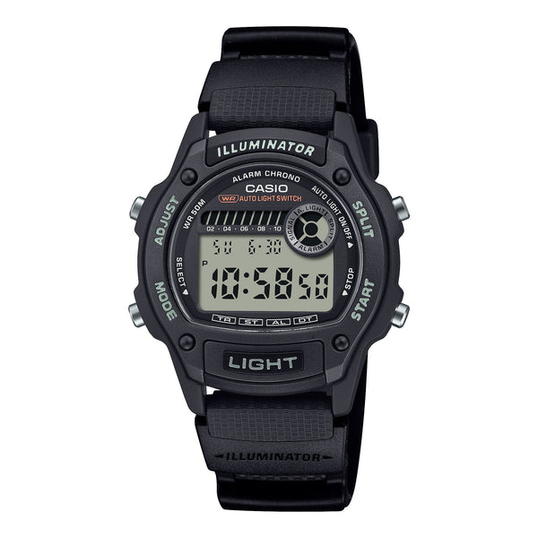 W-220H-1AV Reloj Casio de hombre corea de silicona 43 mm — original con garantía, La Relojería GT