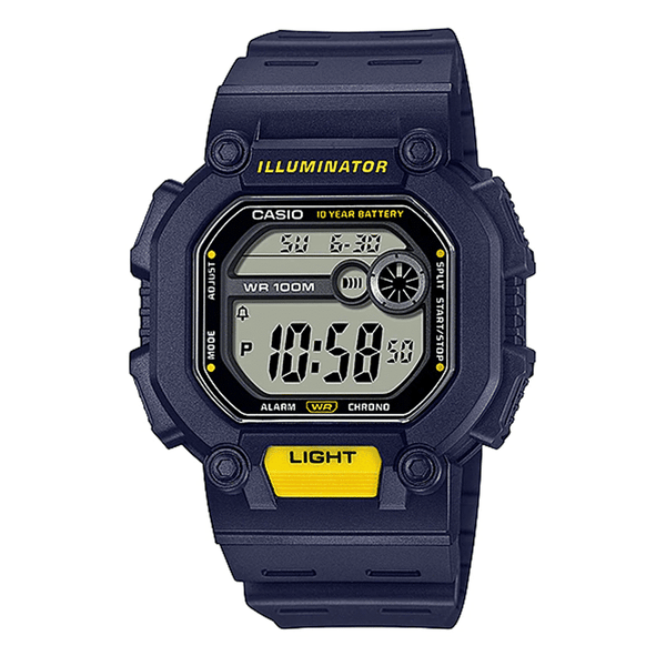 W-737H-2AV Reloj Casio para Hombre, Illuminator 10 Años de Batería — original con garantía, La Relojería GT