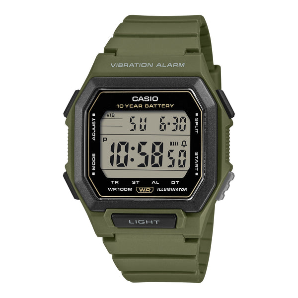 W-738H-3AV Reloj Casio de hombre correa de resina digital — original con garantía, La Relojería GT