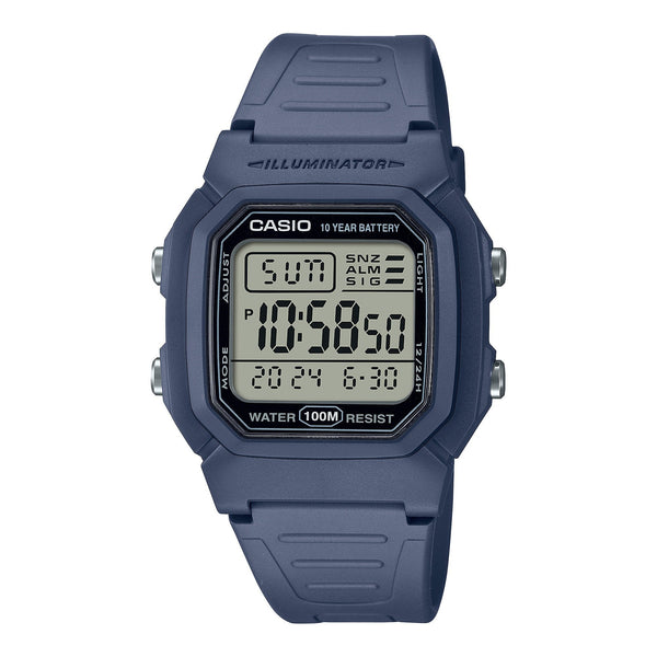 W-800H-10-DE Reloj Casio Illuminator Hombre Resina Azul