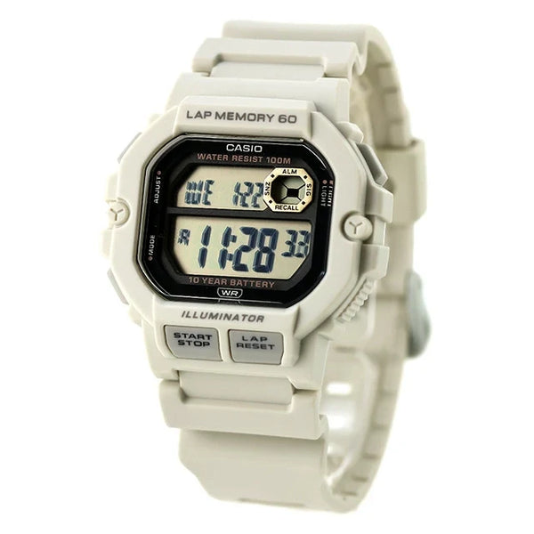 Reloj WS-1400H-8AV Casio de caballero pulsera de caucho 10 años de bateria — imagen 2 de 5