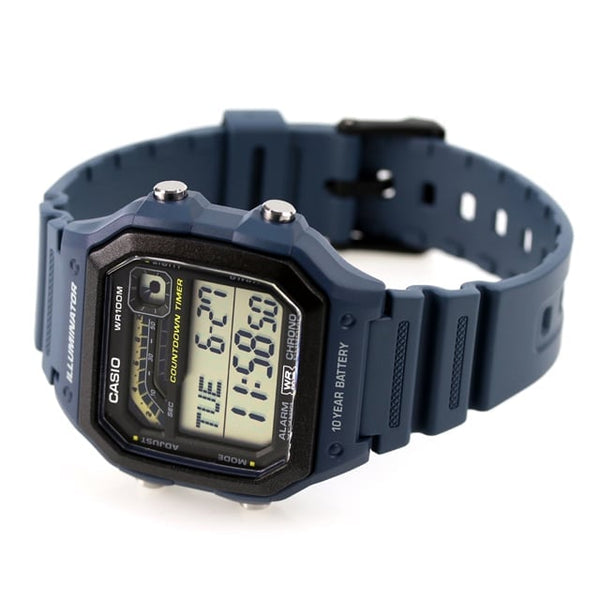 WS-1600H-2AV Casio Reloj para Hombre, Illuminator 10 Años de Batería — imagen 2 de 5