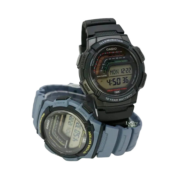 WS-1800-1AV Relojes Casio de hombre correa de caucho — imagen 2 de 5