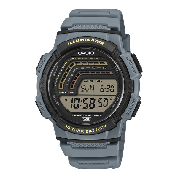 WS-1800-2AV Reloj Casio de hombre digital banda de caucho 45 mm — original con garantía, La Relojería GT
