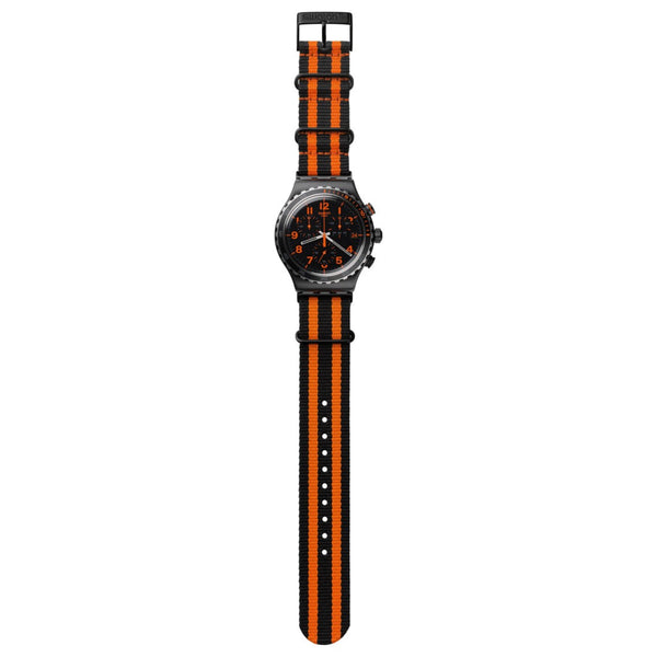 YVB401 Reloj Swatch Garosugil de hombre correa de tela
