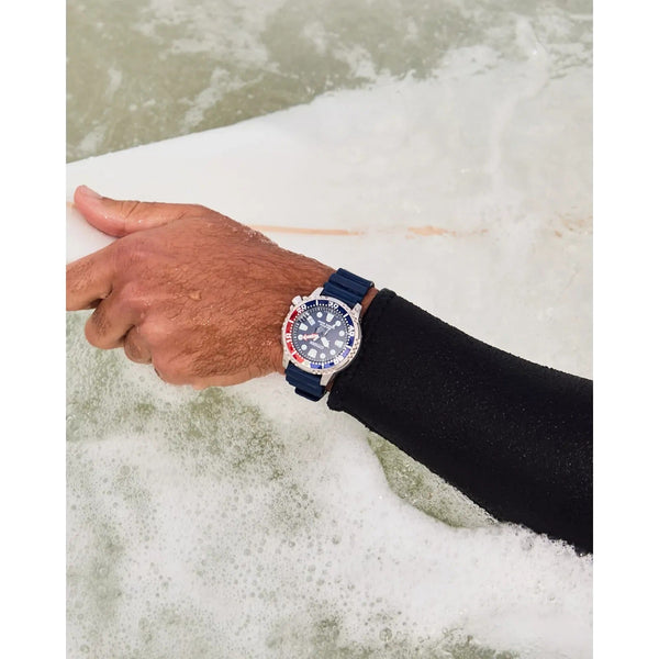 bn0168-06l Reloj Citizen Promaster Dive de caballero banda de resina 44 mm Eco-drive - Vista lateral