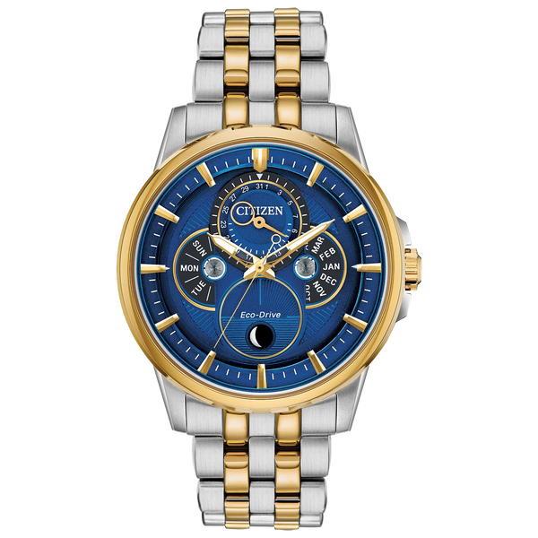 bu0054-52l Reloj Citizen Eco-drive de caballero pulsera de metal 44 mm - Reloj original en Guatemala