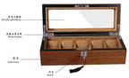 Caja Tancy para 5 Relojes TC-015 de Madera