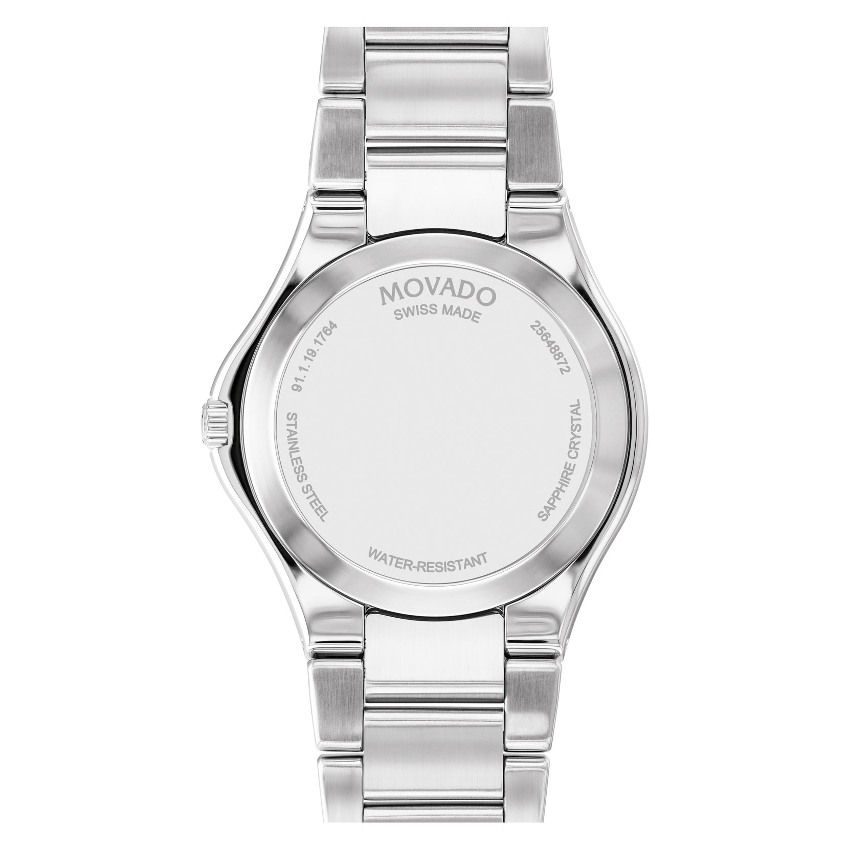 Reloj Movado Excel unisex pulsera de metal 40 mm - Vista lateral