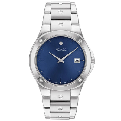 0607700 Reloj Movado Excel unisex pulsera de metal 40 mm