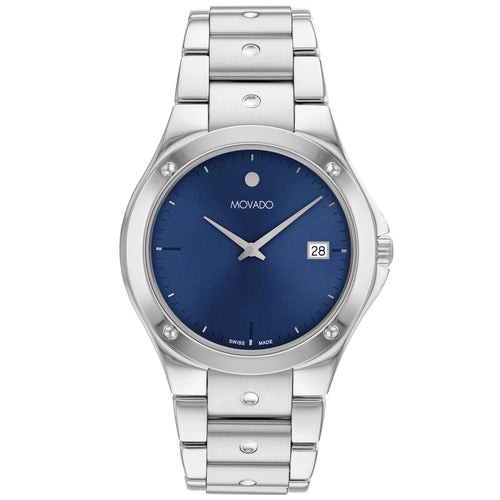 0607700 Reloj Movado Excel unisex pulsera de metal 40 mm