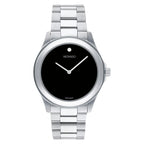 0607717 Reloj Movado Challenger Hombre Acero Esfera Negra