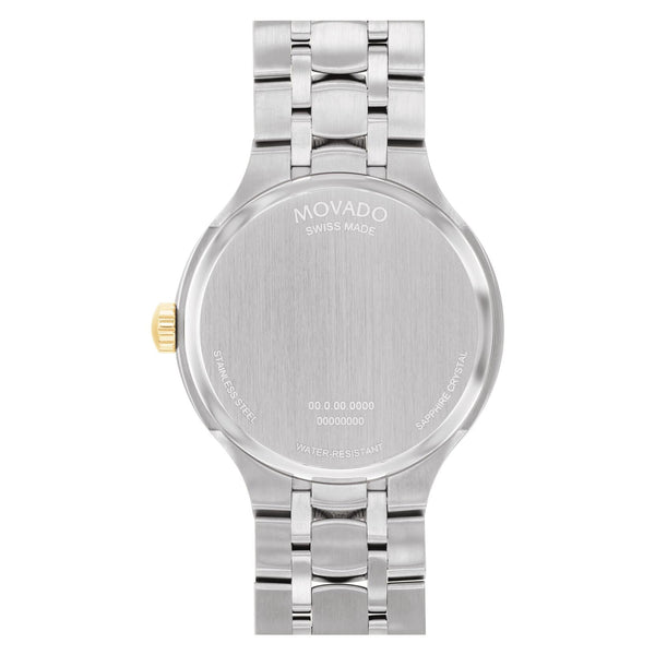 Movado Aero 0607767 reloj de hombre brazalete de acero inoxidable bitono - Bicolor
