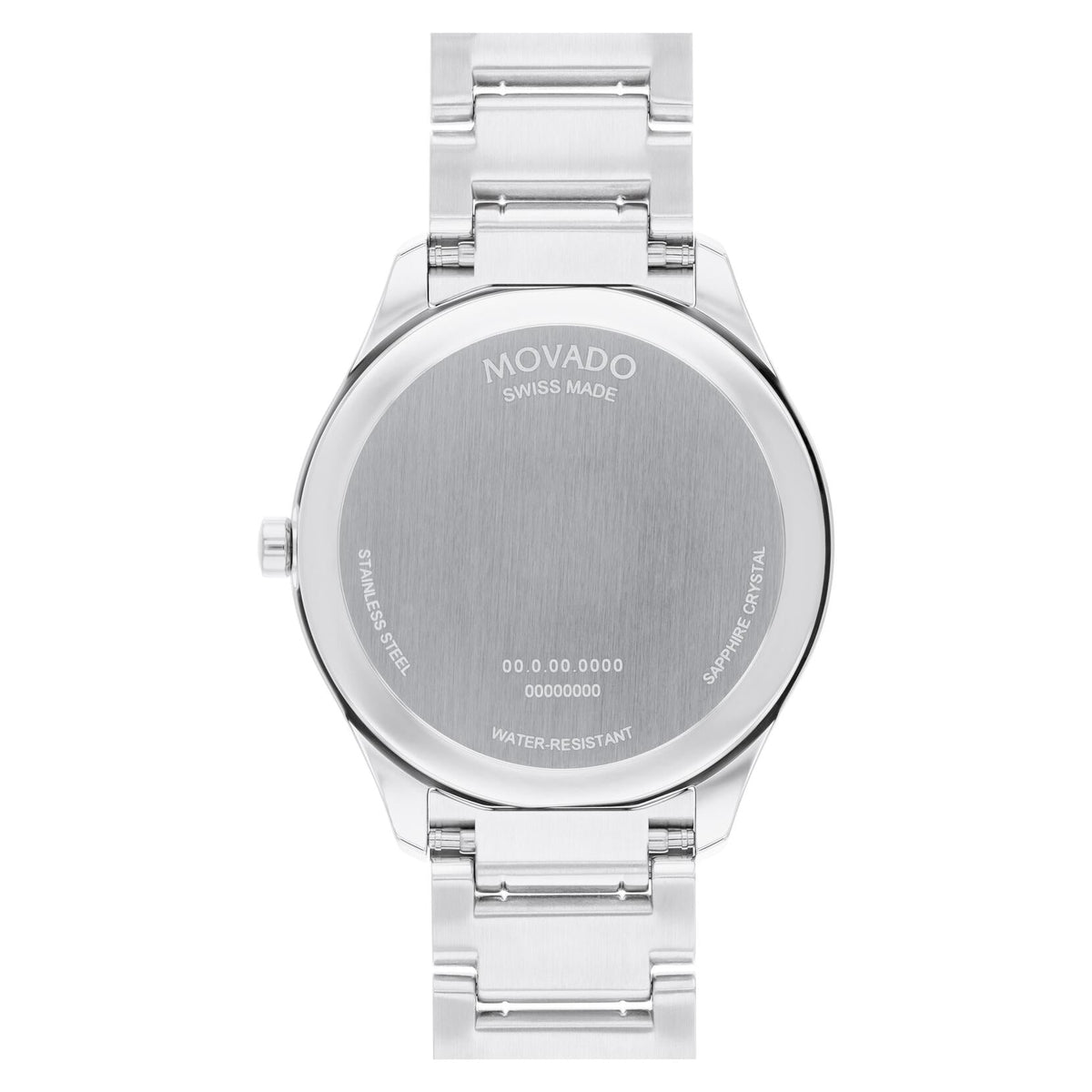 Movado Catalyst 0607957 reloj de caballero correa de metal plateado