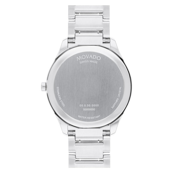 Movado Catalyst 0607957 reloj de caballero correa de metal plateado