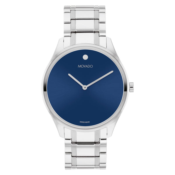Movado Catalyst 0607957 reloj de caballero correa de metal plateado