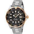 Invicta Pro Diver para caballero pulsera de metal 47 mm - Negro - 12567