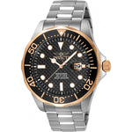 Invicta Pro Diver para caballero pulsera de metal 47 mm - Negro - 12567