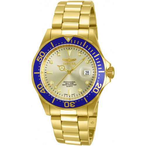 14124 Reloj Invicta Pro Diver Hombre Acero Dorado