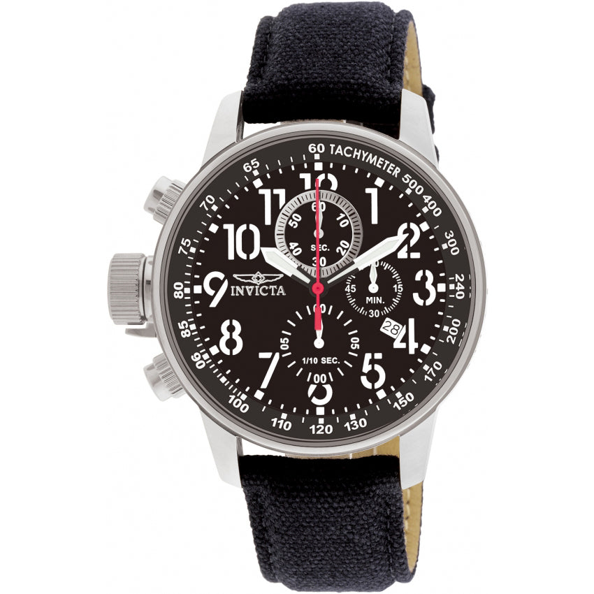 Reloj Invicta Force Zager de hombre pulsera de tela 46 mm - Negro - 1512