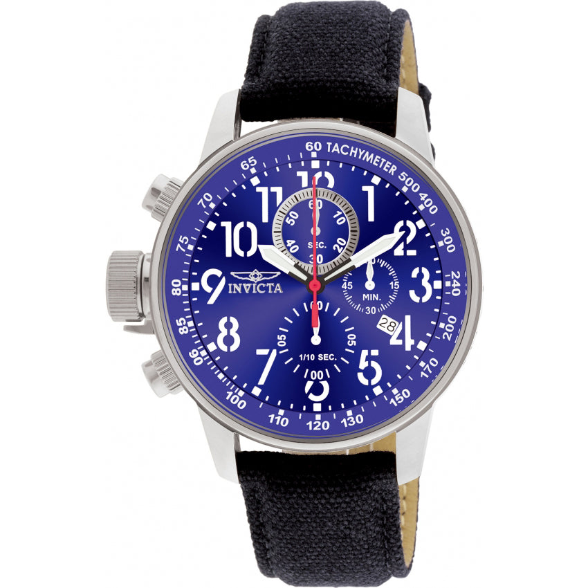 Reloj Invicta Force Zager de hombre pulsera de tela 46 mm - Azul - 1513