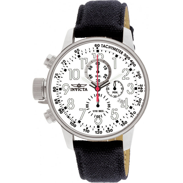 Reloj Invicta Force Zager de hombre pulsera de tela 46 mm - Blanco - 1514