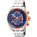 Reloj Invicta Aviator Hombre Acero Bicolor Azul - Reloj original en Guatemala