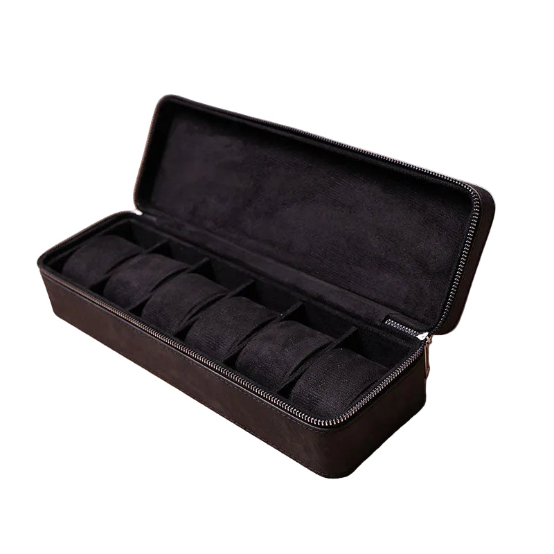 Caja Organizadora Tancy TC-024 de Cuero 6 Compartimientos