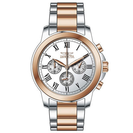Reloj Invicta Specialty Hombre Acero Oro Rosa - Vista lateral