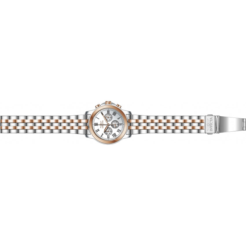 Reloj Invicta Specialty Hombre Acero Oro Rosa - Detalle de esfera