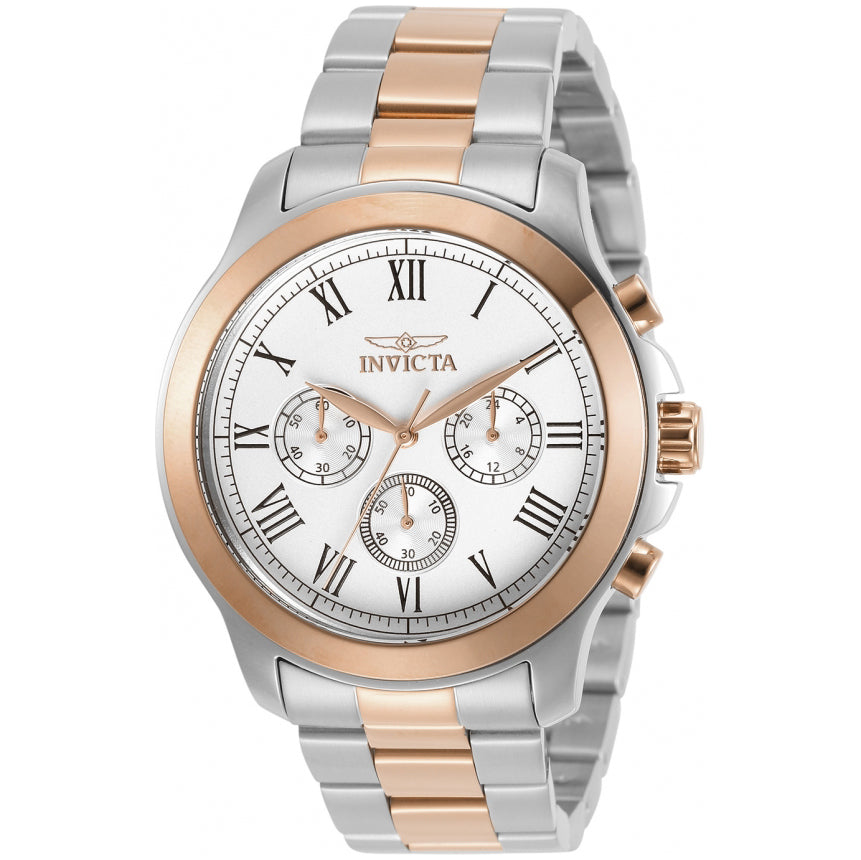 Reloj Invicta Specialty para hombre pulsera de metal 44 mm - Plateado dorado - 21660