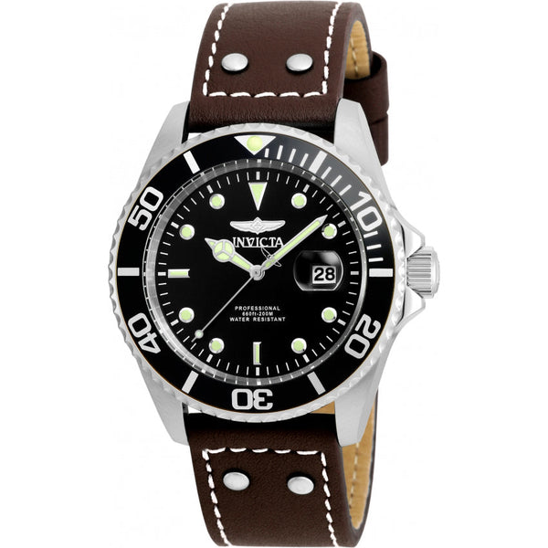 Reloj Invicta Pro Diver de hombre banda de piel 43 mm - Negro - 22069
